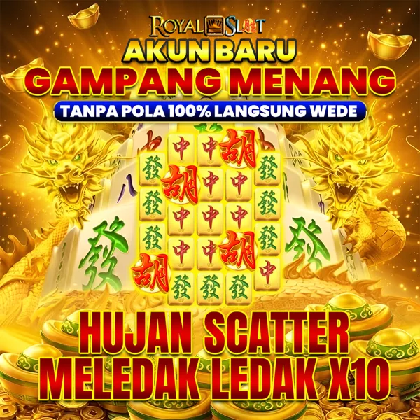 ROYAL SLOT Bonus Member Baru 100%